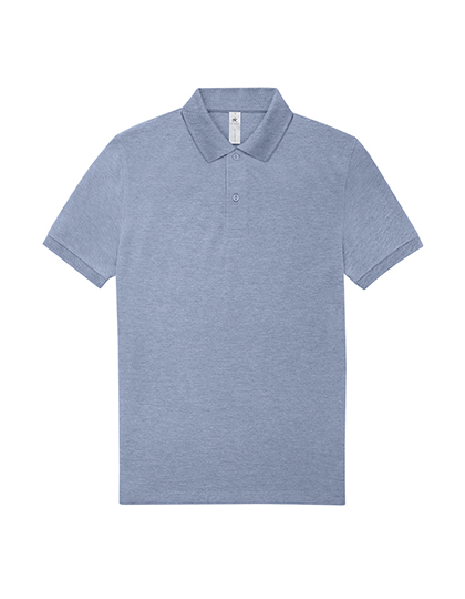 B&C BE INSPIRED - My Polo 210 - Heather Blue