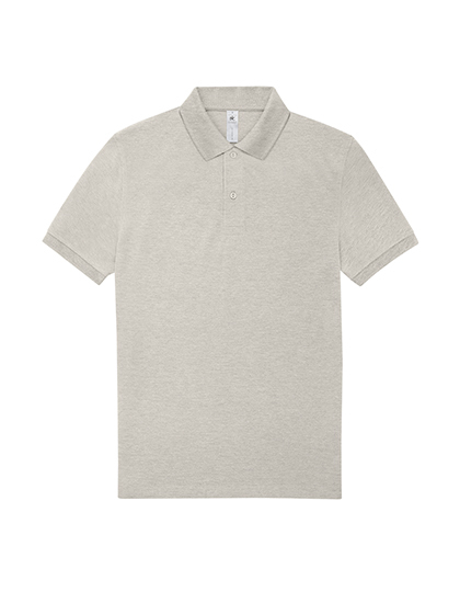B&C BE INSPIRED - My Polo 210 - Heather Grey Fog